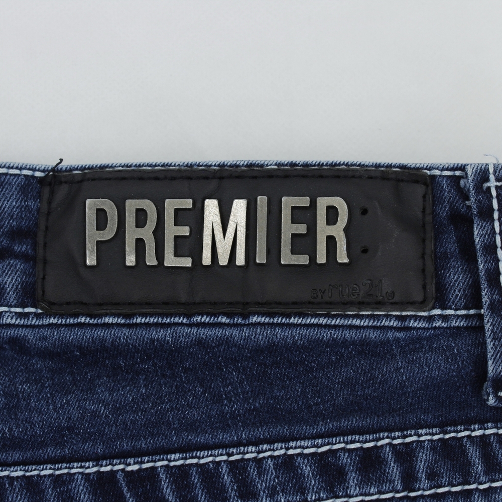 Premiere by Rue21 Skinny Jeans - Dark Blue - Size 5/6R - Picture 9 of 11